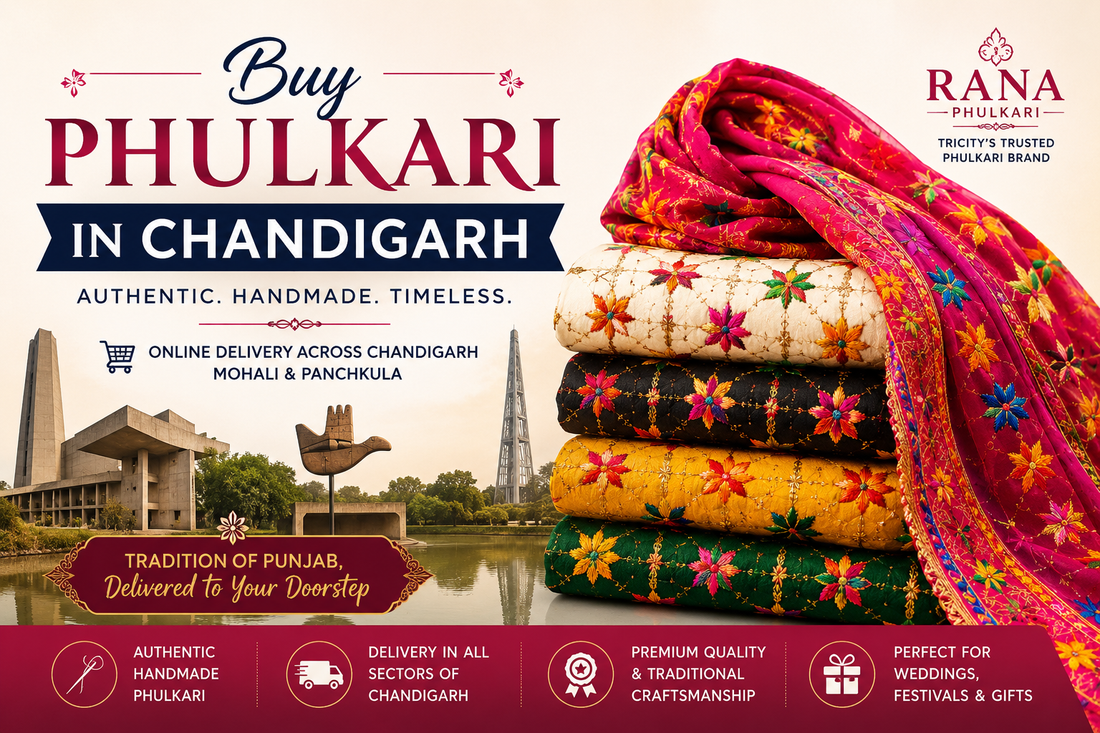 Buy Phulkari in Chandigarh – The Complete Guide for Tricity Shoppers
