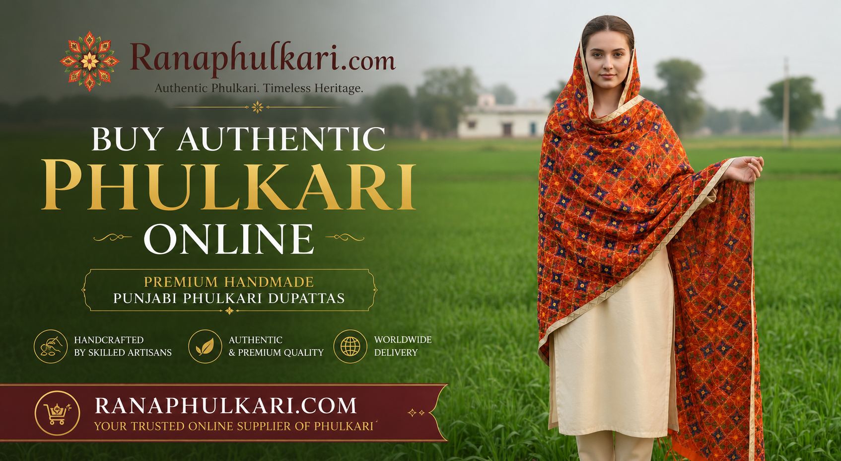 The Beautiful History of Phulkari – Punjab’s Timeless Embroidery Tradition