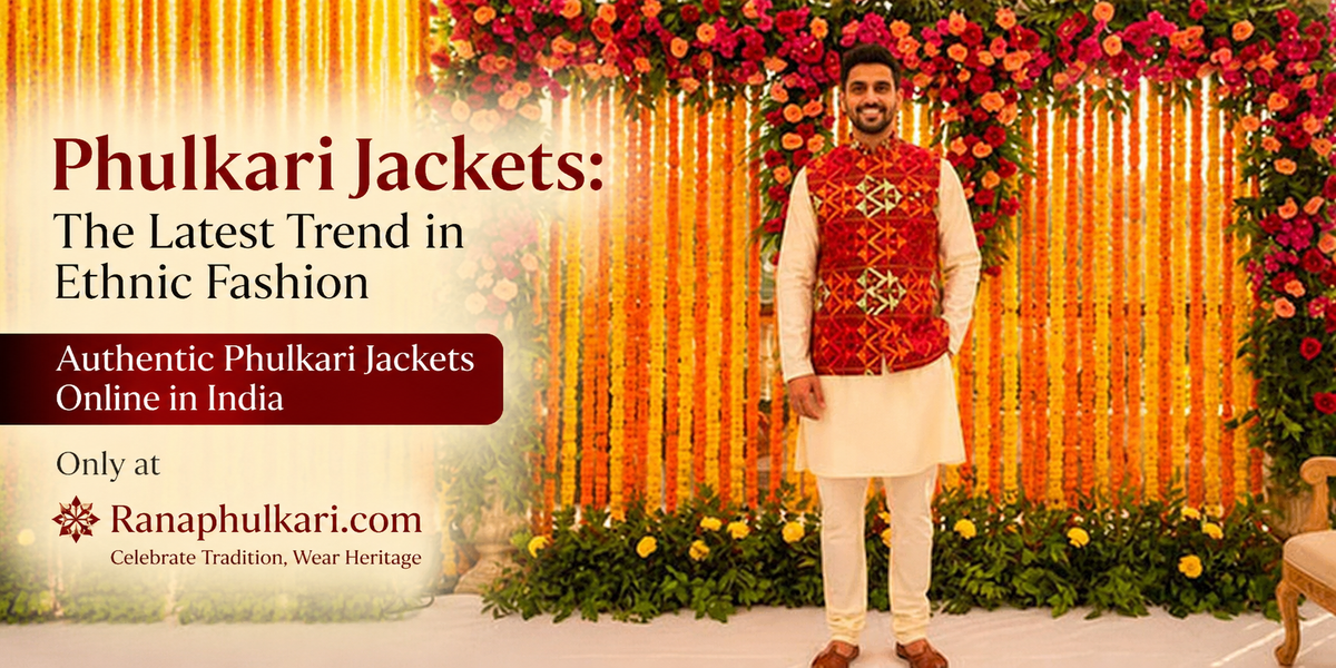 Phulkari Jackets: The Latest Trend in Ethnic Fashion