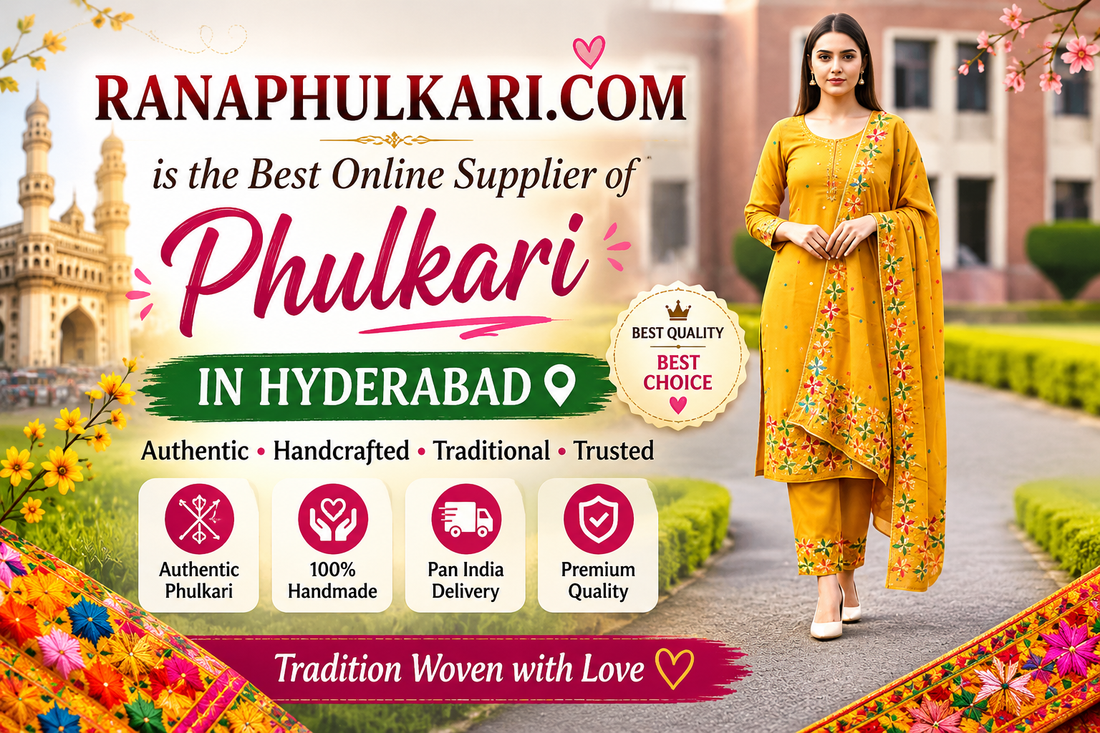 Buy Phulkari in Hyderabad – Tradition, Fashion & Culture
