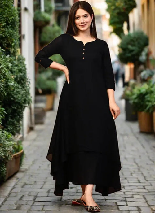 Black Layered Dress