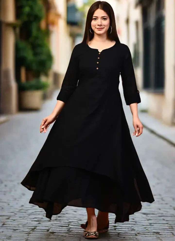 Black Layered Dress