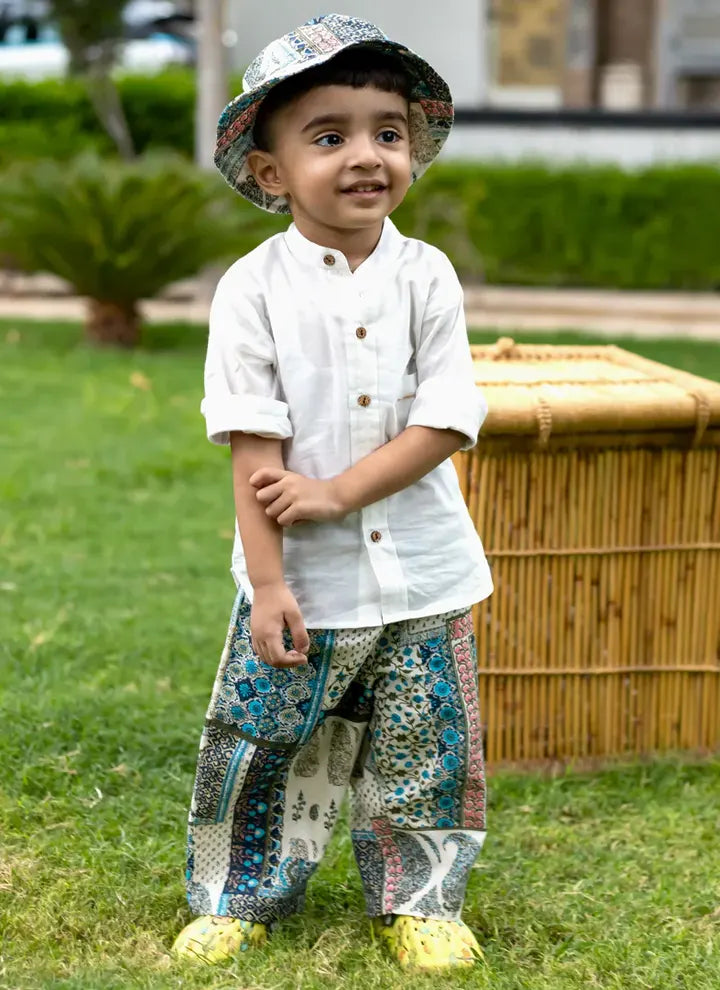 Boys Boho Resort Wear Set