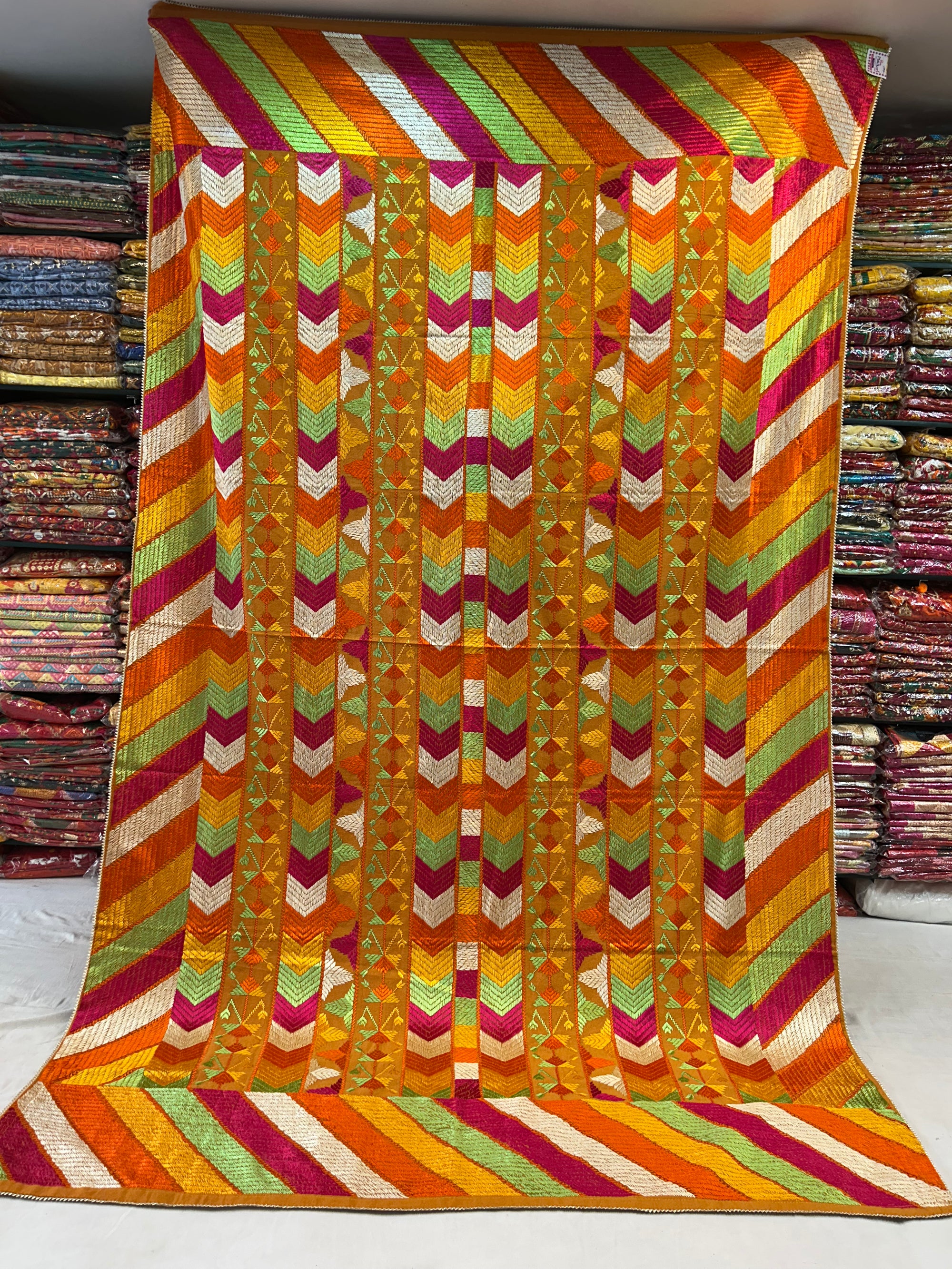 Phulkari Handmade Khaddar Bagh