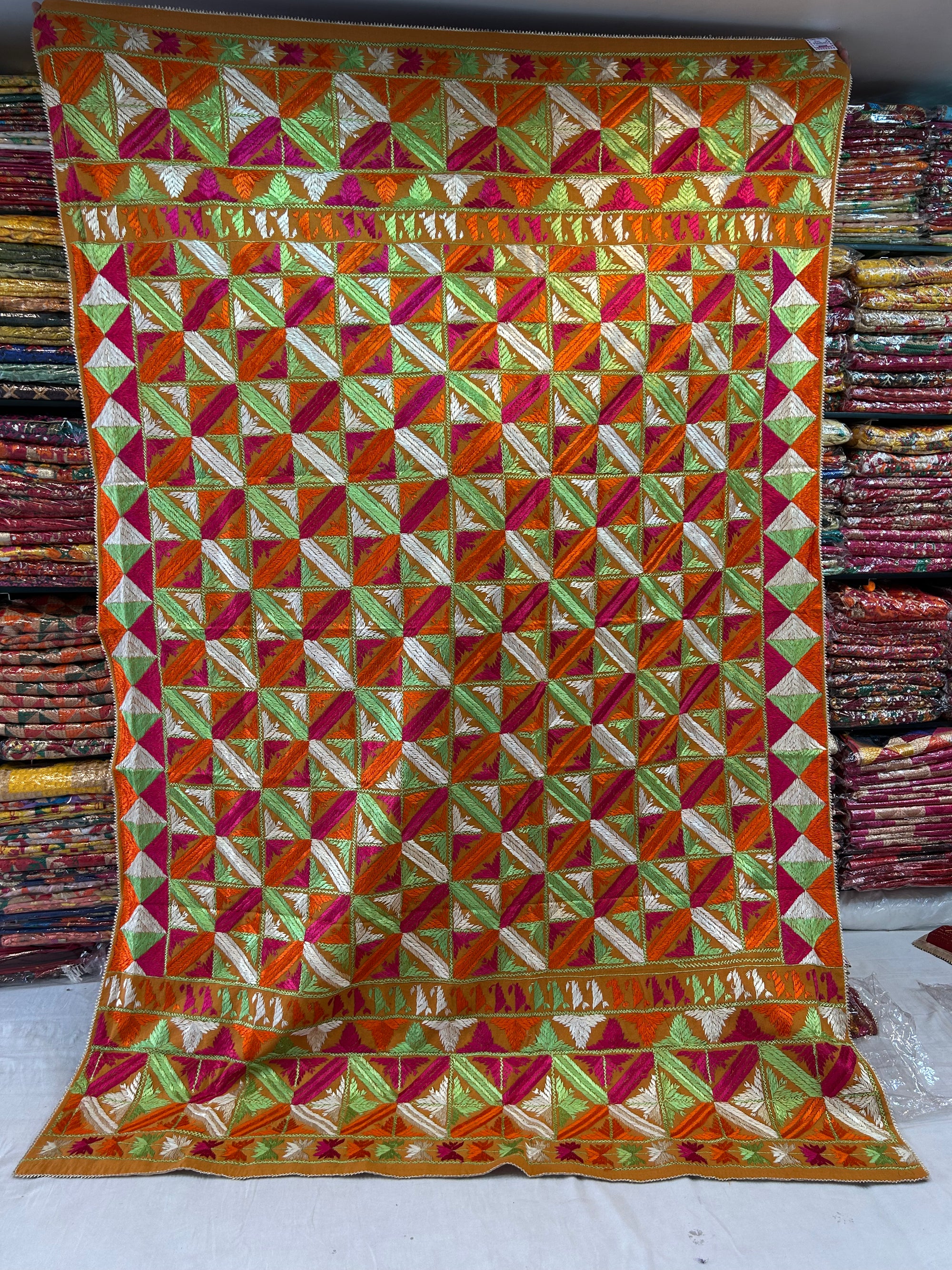 Phulkari Handmade Khaddar Bagh 21004