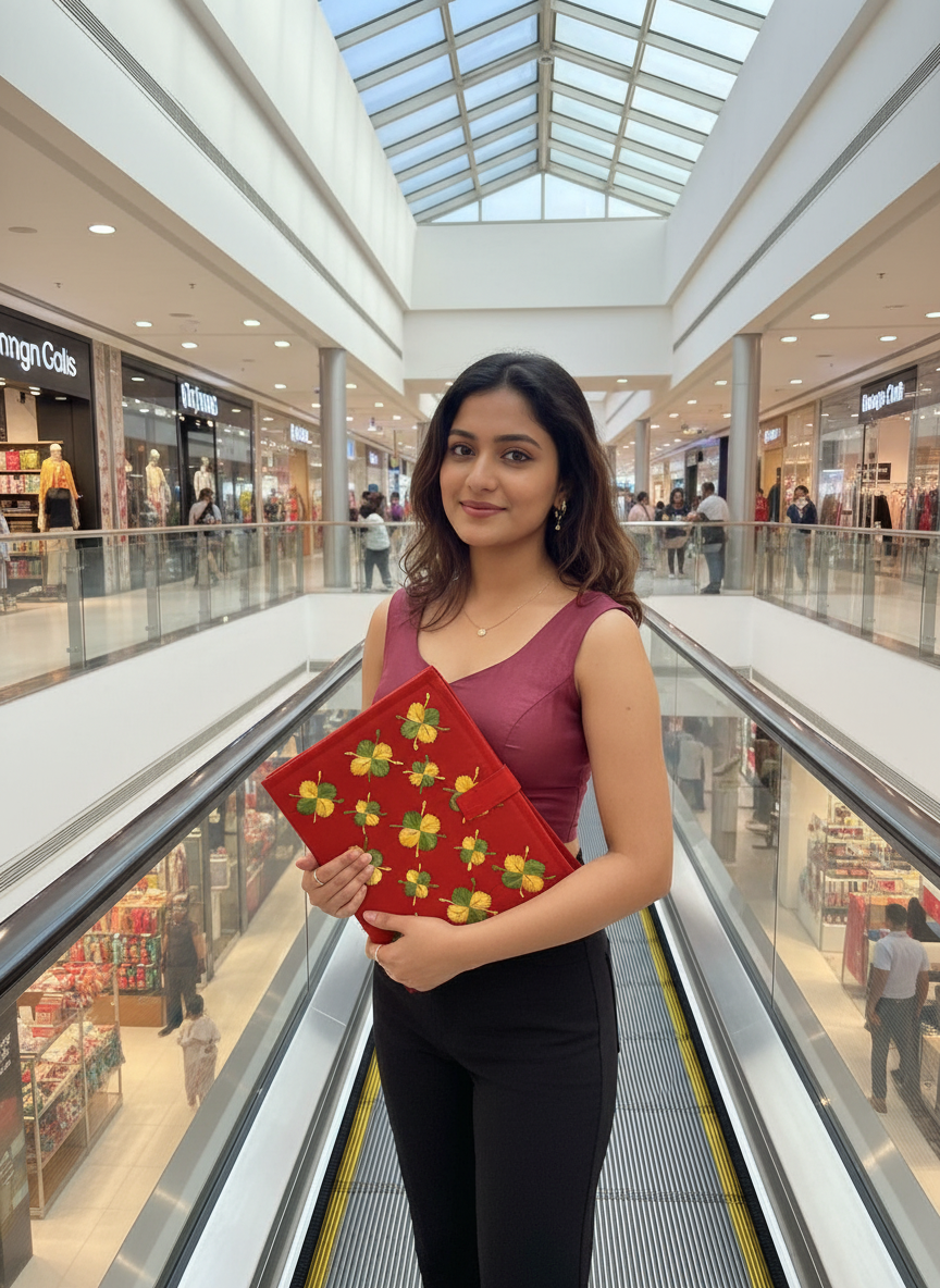 Phulkari Handmade File covers.